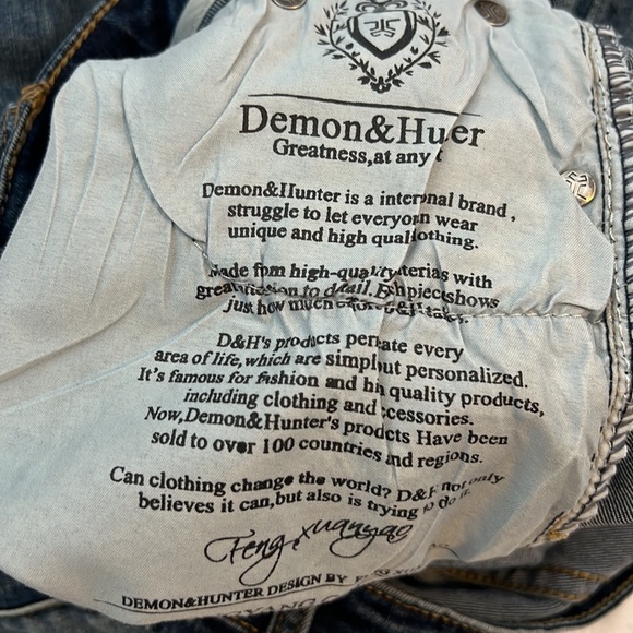 Demon & Hunter Jeans Skinny Stretchy W26 - Picture 5 of 8